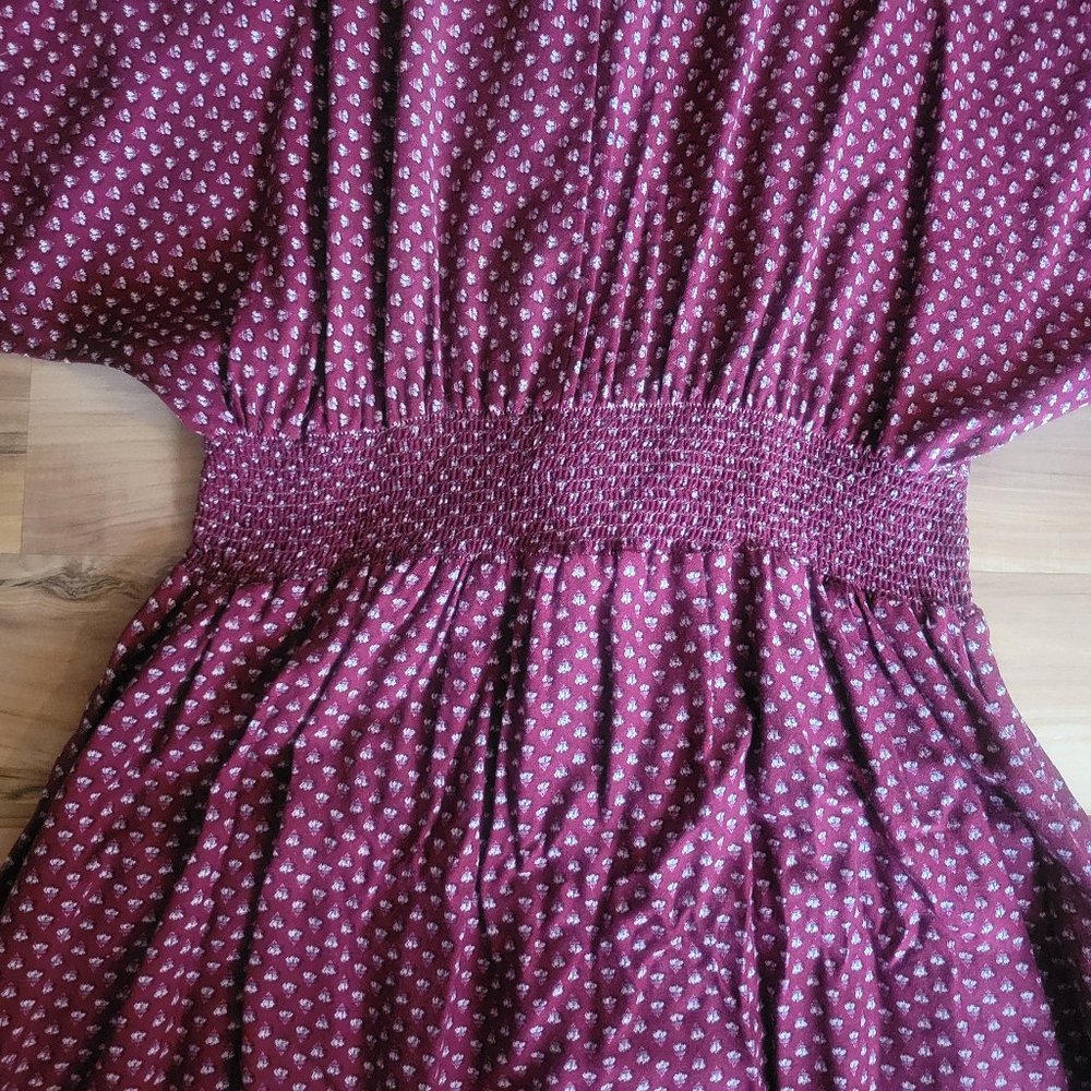 Vintage 70s Boho Peasant Dress - Picture 6 of 11